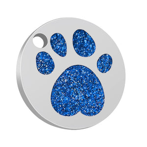 Dog ID Tag Engraved Metal