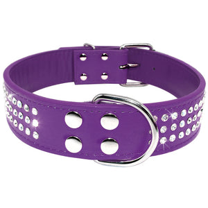 Dog Collars Crystal Diamante