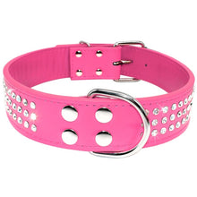 Load image into Gallery viewer, Dog Collars Crystal Diamante