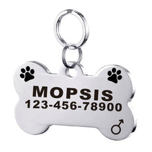 Load image into Gallery viewer, Stainless steel dog tag