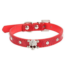 Load image into Gallery viewer, Crystal Skull Dogs Collars