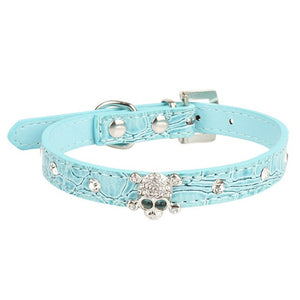 Crystal Skull Dogs Collars