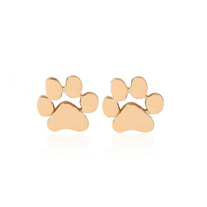 Trendy Dog Claw Paw Stud Earrings