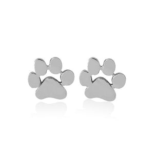 Trendy Dog Claw Paw Stud Earrings