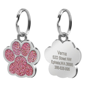 Custom Dog Tag Engraved Pet Dog