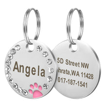 Load image into Gallery viewer, Custom Dog Tag Engraved Pet Dog