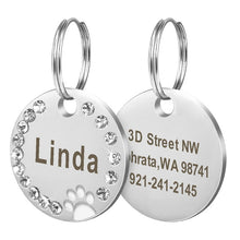 Load image into Gallery viewer, Custom Dog Tag Engraved Pet Dog