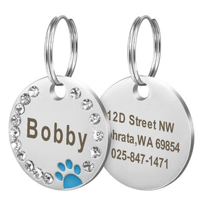 Custom Dog Tag Engraved Pet Dog