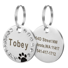 Load image into Gallery viewer, Custom Dog Tag Engraved Pet Dog