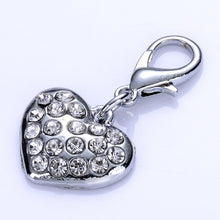 Load image into Gallery viewer, Crystal Heart Shaped Pet Jewelry