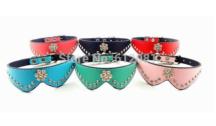 dog puppy luxury bling collar