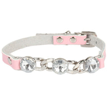 Load image into Gallery viewer, Soft Small Dog Collars Crystals