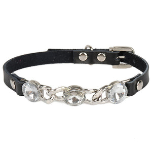 Soft Small Dog Collars Crystals