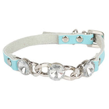 Load image into Gallery viewer, Soft Small Dog Collars Crystals