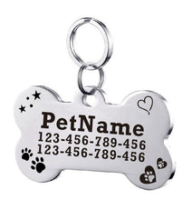 Load image into Gallery viewer, Stainless steel dog tag