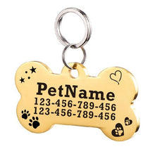 Load image into Gallery viewer, Stainless steel dog tag