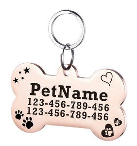 Stainless steel dog tag