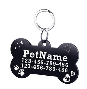 Stainless steel dog tag