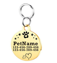 Load image into Gallery viewer, Stainless steel dog tag