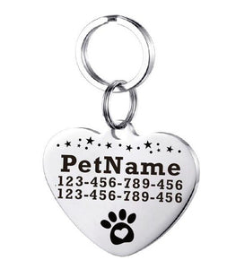 Stainless steel dog tag