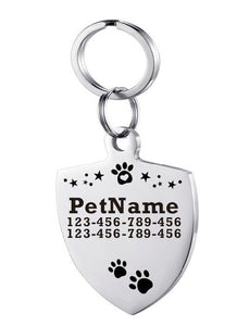 Stainless steel dog tag