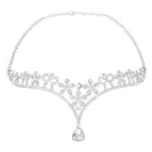 Load image into Gallery viewer, Crown Tiara Bridal Bridesmaid Crystal