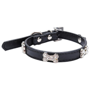 Small Dog Collars Bling Crystal