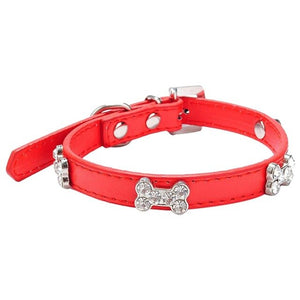 Small Dog Collars Bling Crystal