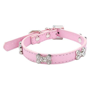 Small Dog Collars Bling Crystal