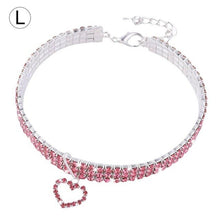 Load image into Gallery viewer, Diamond Pet Collar Glamour Love Pet Dog Tag Collar