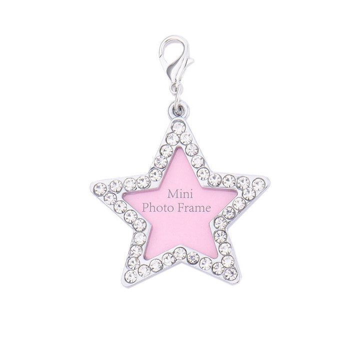 Star-shaped Metal Pet Dog ID Name Tag